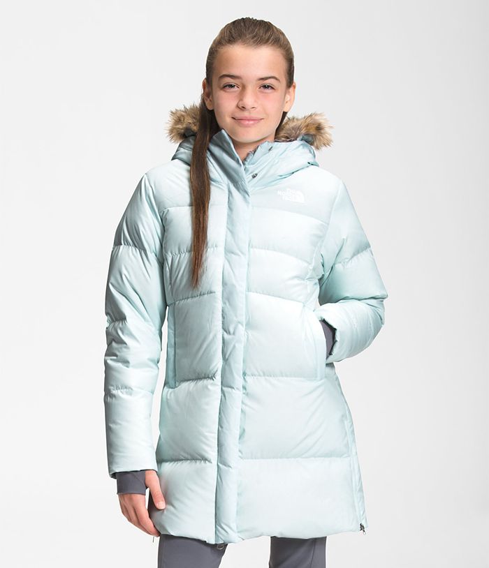 The North Face Jas Meisjes Dealio Fitted Parka JTPV83190 - Blauw